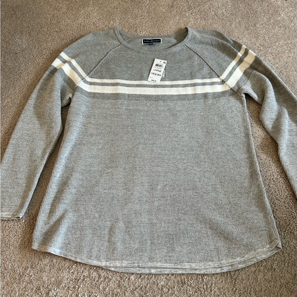 Karen Scott *NWT* Women’s Long Sleeve Sweater - Size Large